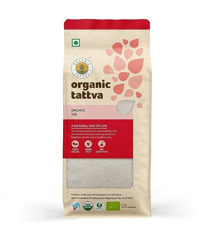 Organic Tattva Suji, 500g